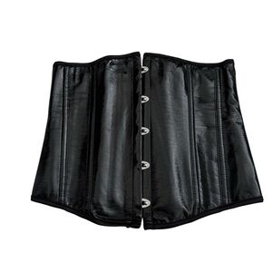 Patent Leather Corset Top Belt